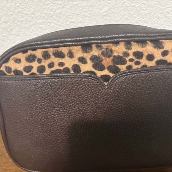 Kate Spade Brown Crossbody Bag with Leopard Print - Picture 5 of 6